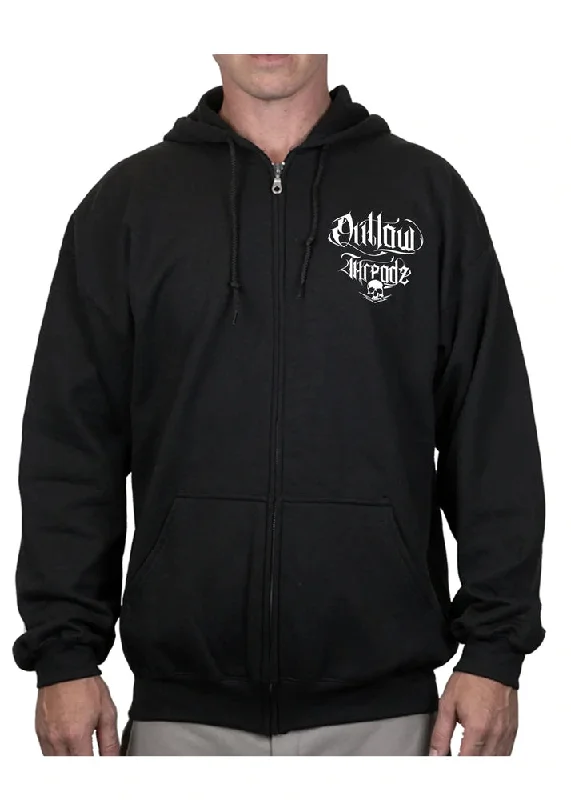 All-Season Wear MZ24 Coffin Zipper Hoodie