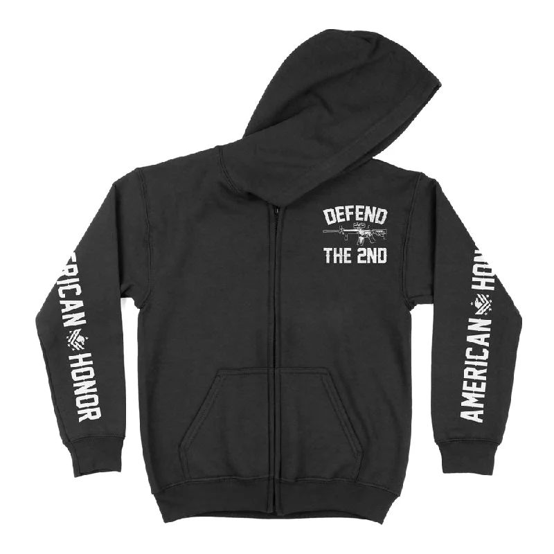 Trendy Tees MZ01 Defend Zipper Hoodie