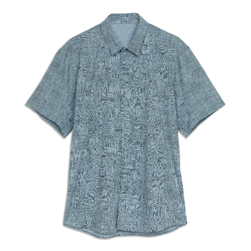 Casual Shoes Airing Easy Short Sleeve Button Up Shirt - Resale