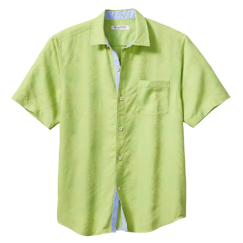 Relaxed T-shirts Tommy Bahama Coconut Point Keep It Frondly Camp Shirt - Tequila