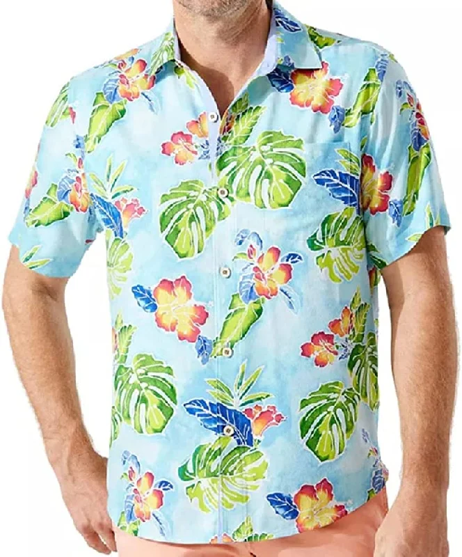 Trendy Pants Tommy Bahama Fiesta Keys Camp Shirt - Blue Crush