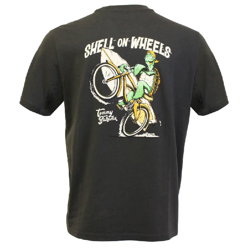 All-Day Wear Tommy Bahama Shell On Wheels Tee T-Shirt - Coal