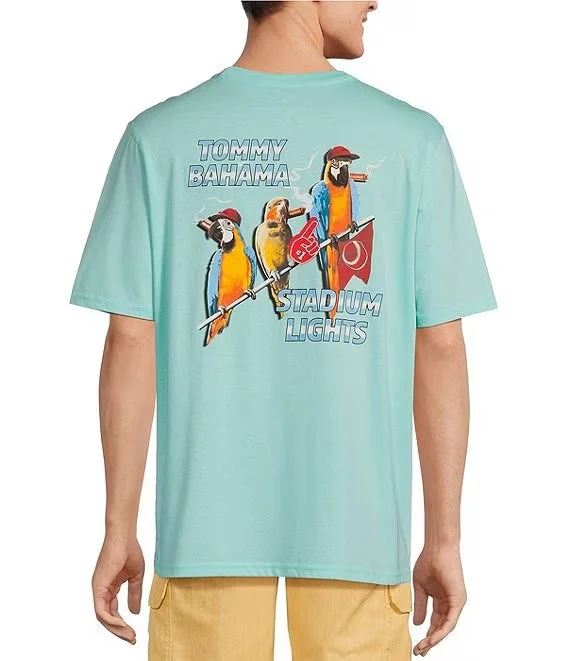 Comfort Jackets Tommy Bahama Stadium Lights Pocket Tee T-Shirt - Blue Swell