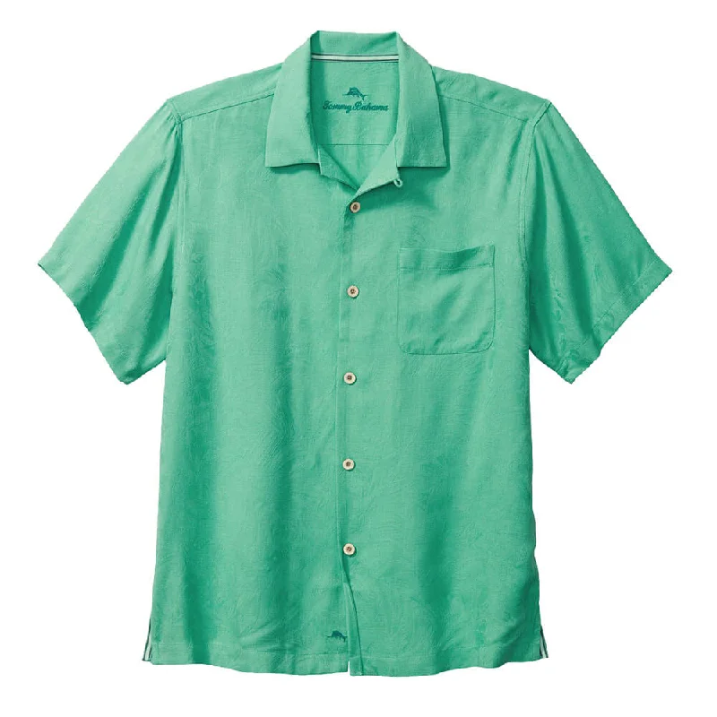 Casual Styles Tommy Bahama Tropic Isles Camp Shirt - Aqua Aloha