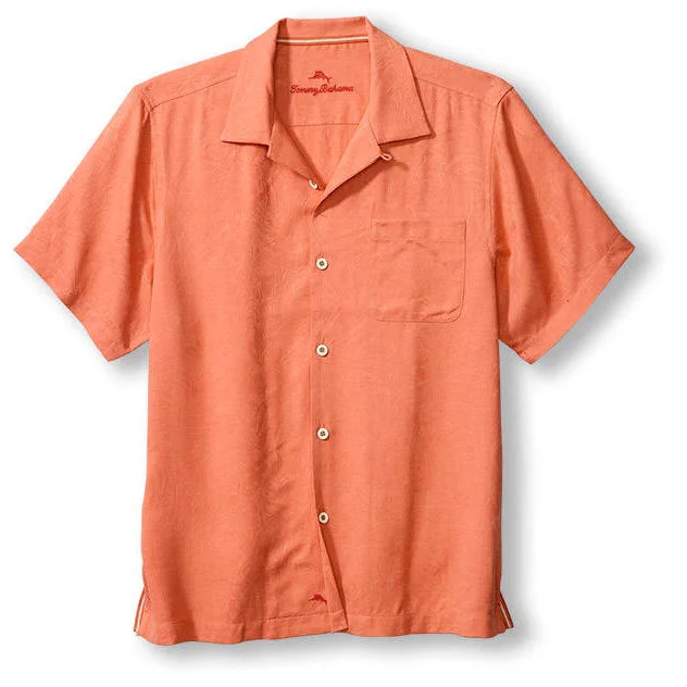 Sporty Designs Tommy Bahama Tropic Isles Camp Shirt - Ember Red